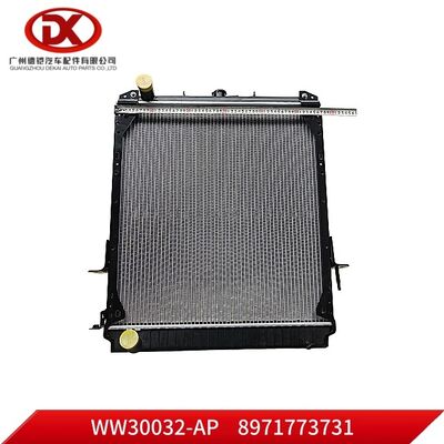 ISUZU NPR 4HG1 4HF1 Kamyon parçaları için radyatör ASM (Alüminyum plastik)8971773731 8 97177373 1