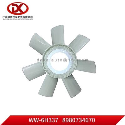 ISUZU FVZ34 G3 6HK1-TC Kamyon Parçaları için Fan Kanadı 8980734670 8 98073467 0